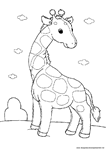 Disegno giraffa